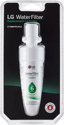 LT700P/LT700PC Water Filter for Select LG Refrigerators - White