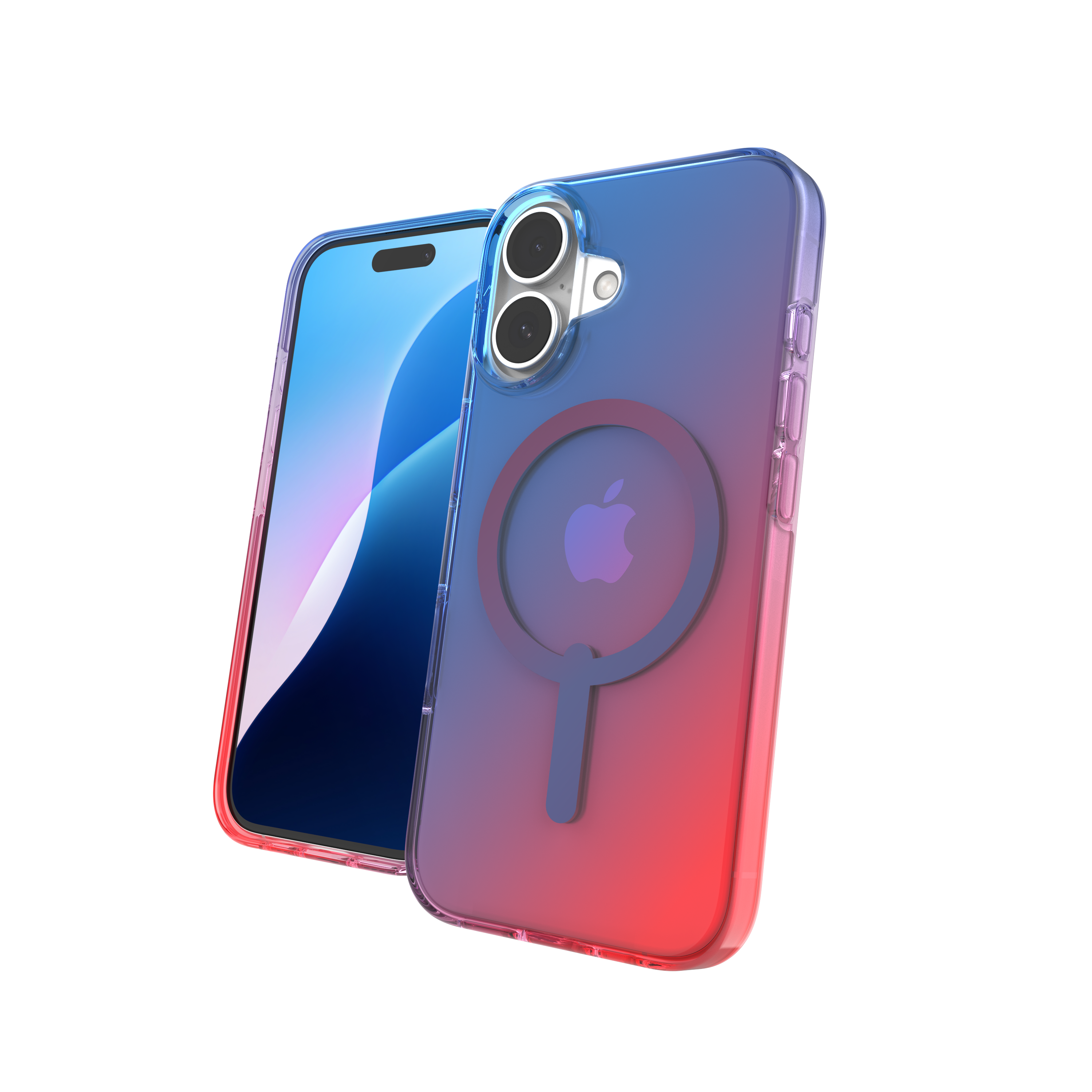 Alt View 2. ZAGG - Tokyo Snap Case for Apple iPhone 16 - Iridescent.