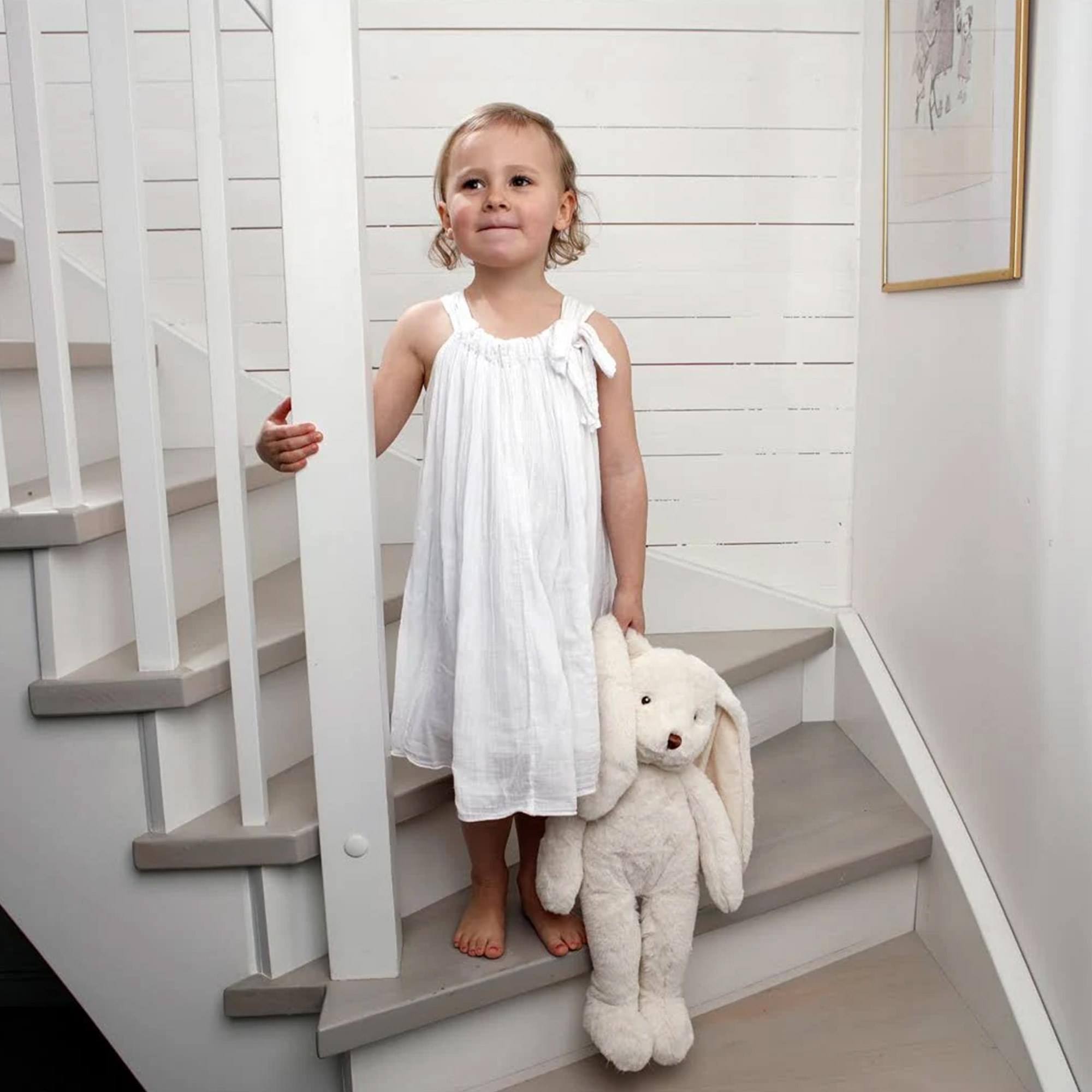 Alt View 10. TriAction Toys - Teddykompaniet 18 Inch Plush Animal | Pink Bunny Svea.