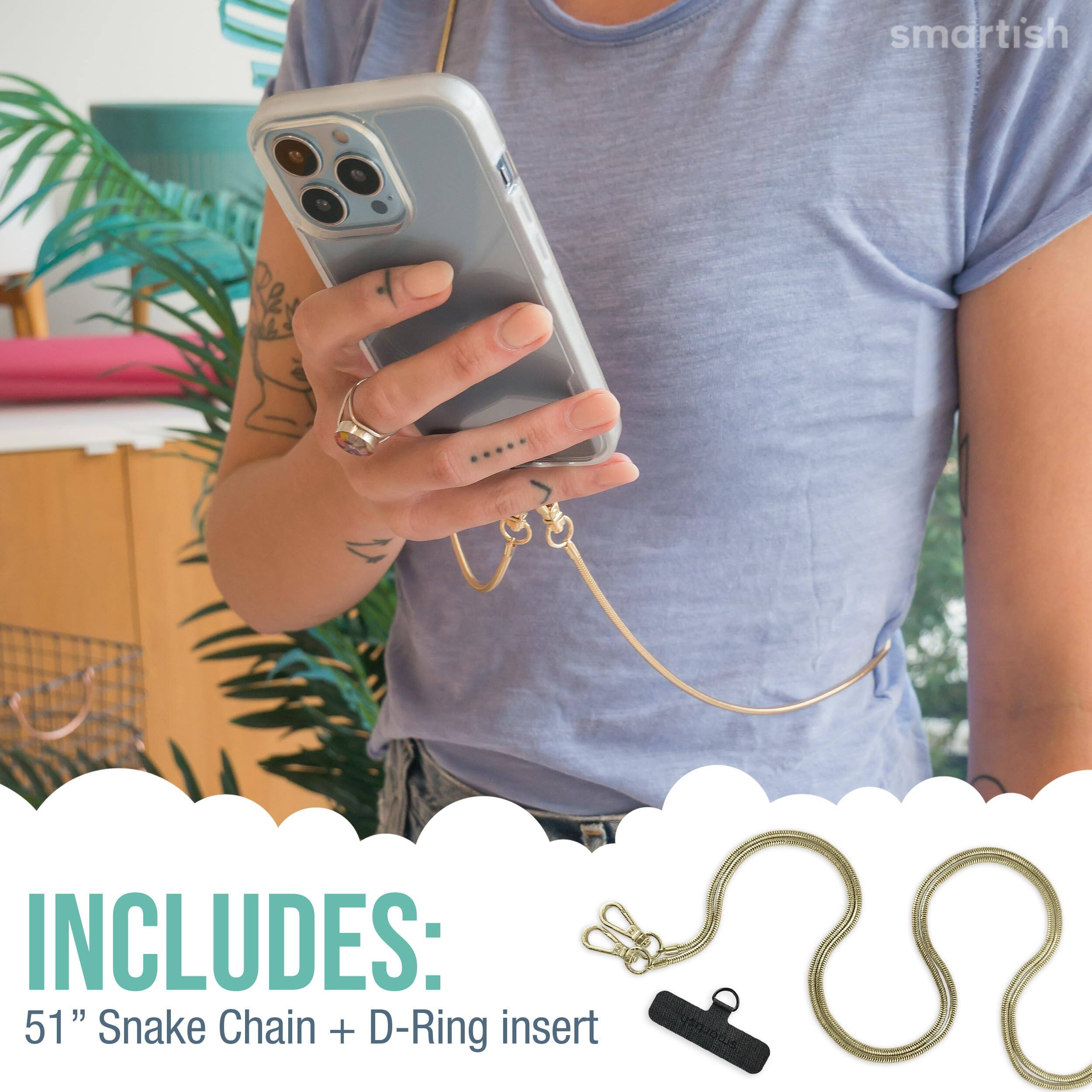 smartish INCLUDES: 51" Snake Chain + D-Ring insert