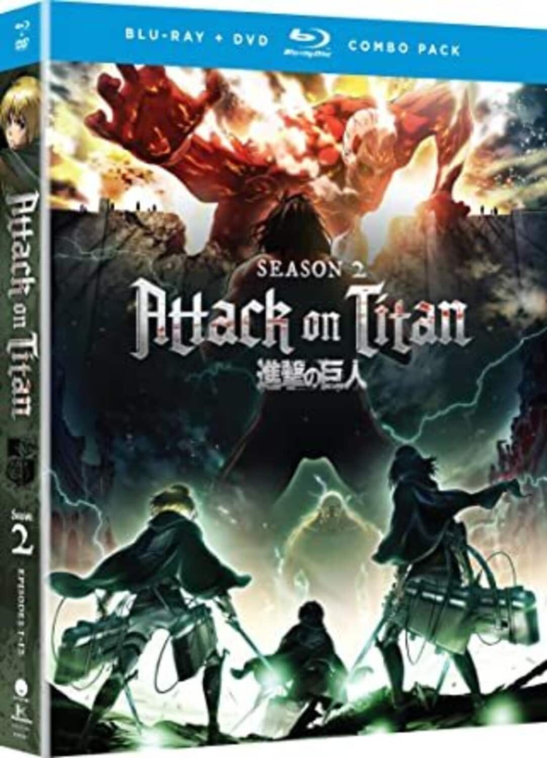 Attack On Titan: Season Two   - BLU-RAY [Standard] [4 Discs]
