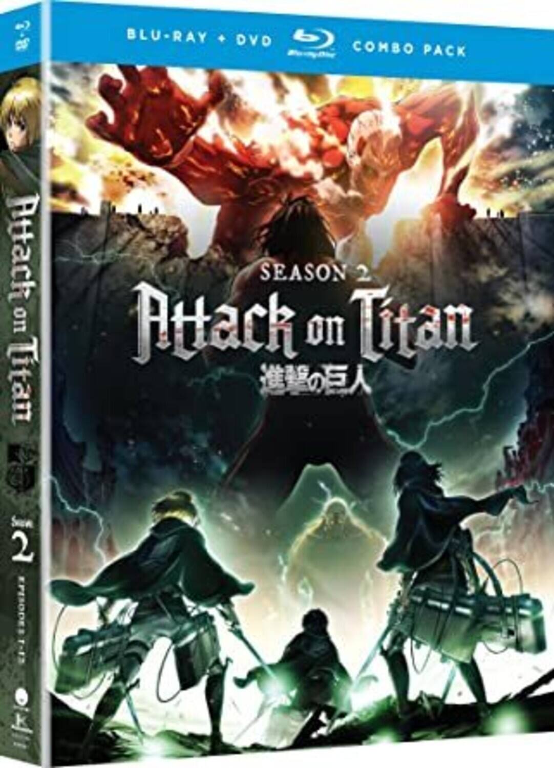 Attack On Titan: Season Two   - BLU-RAY