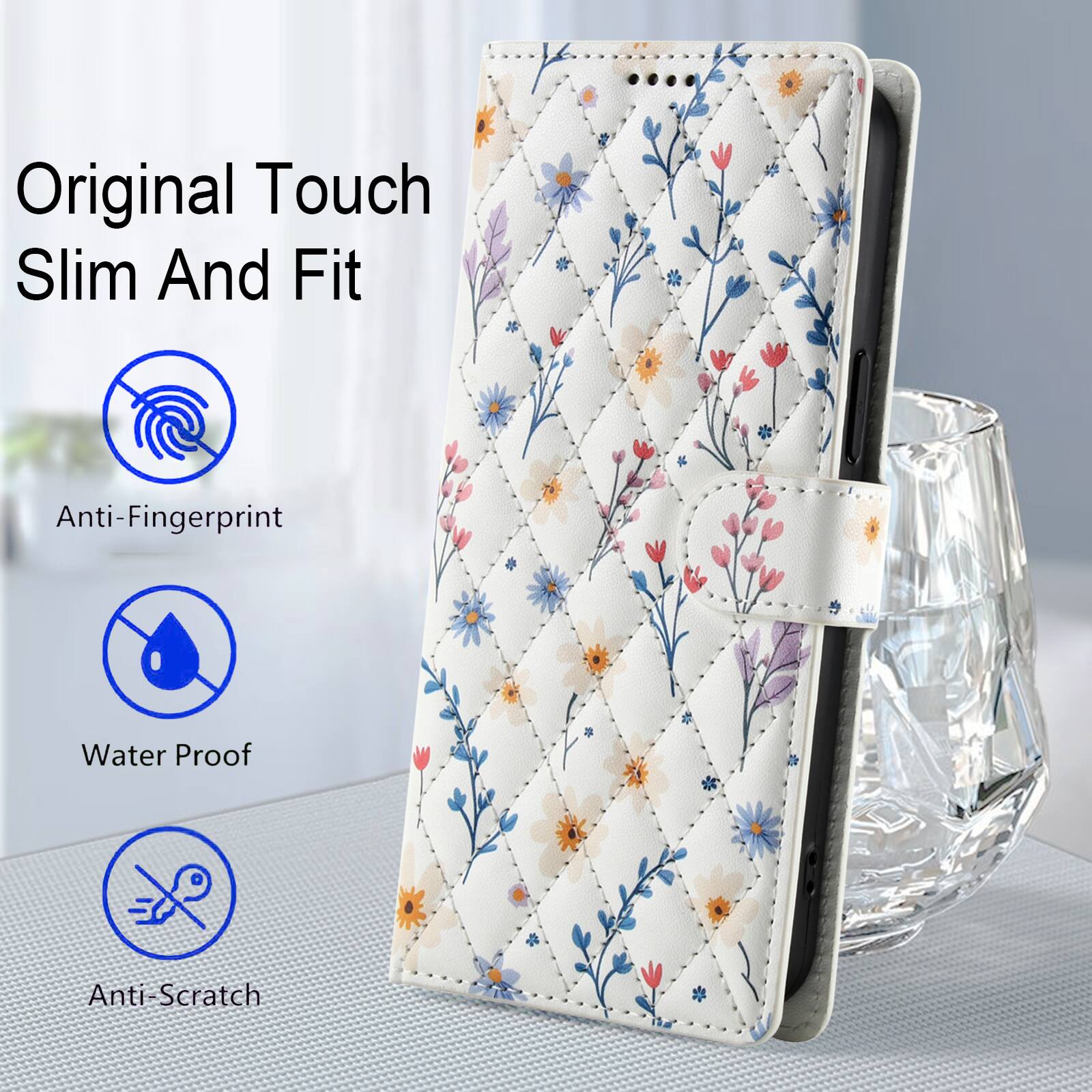 Original Touch Slim And Fit  
Anti-Fingerprint  
Water Proof  
Anti-Scratch