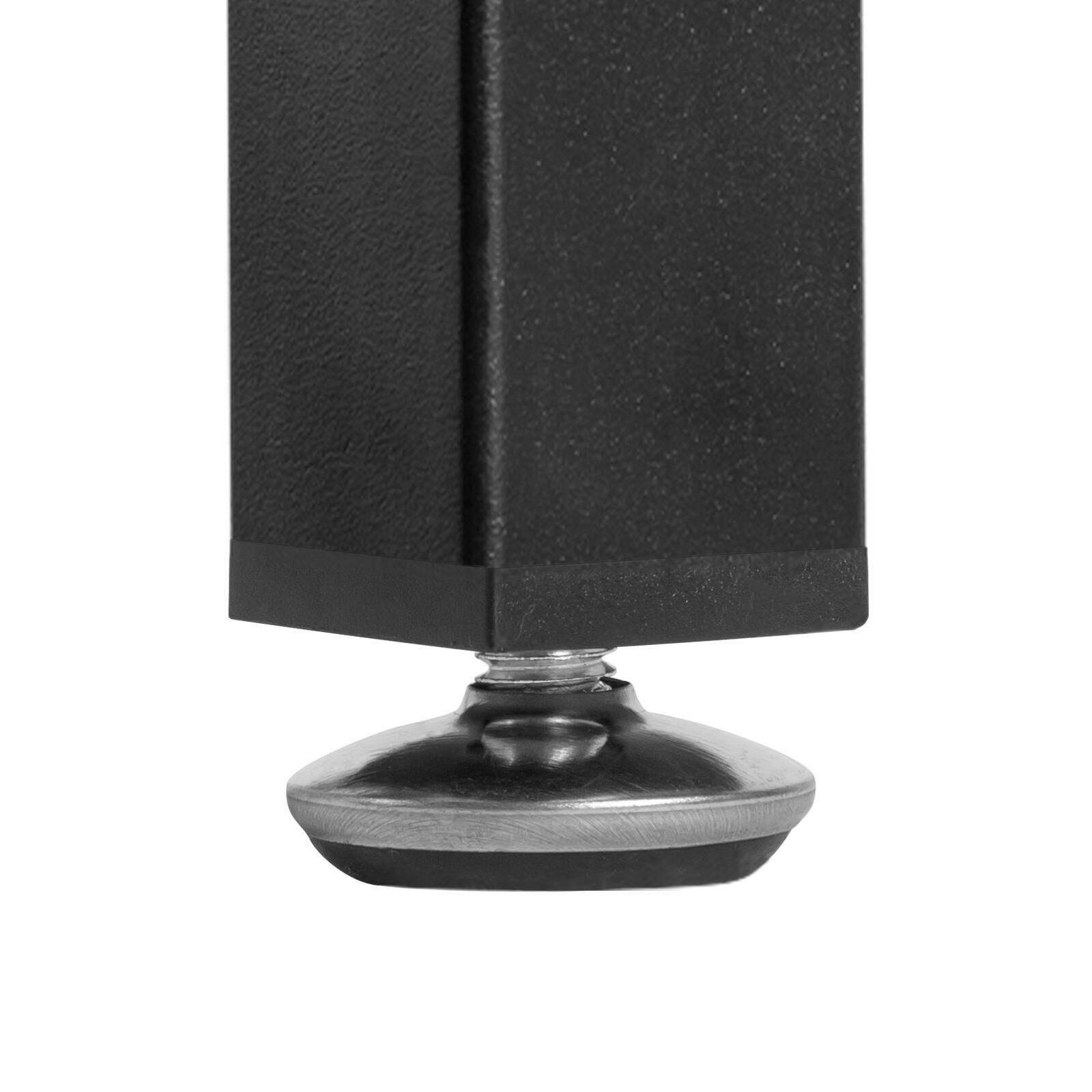 Alt View 4. Winado - Foldable Manicure Table for Nail Tech, Nail Desk Station Makeup Storage Table with Dust Collector & Drawers & Cabinet - Black.