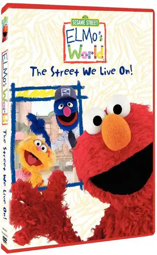 Front. Elmo's World: The Street We Live On!   - DVD.