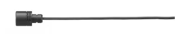 Back. Sony - Sony ECM-X7BMP Electret Condenser Lavalier Microphone - Lapel Mic w/ 1/8" Mini Jack | More - Black.
