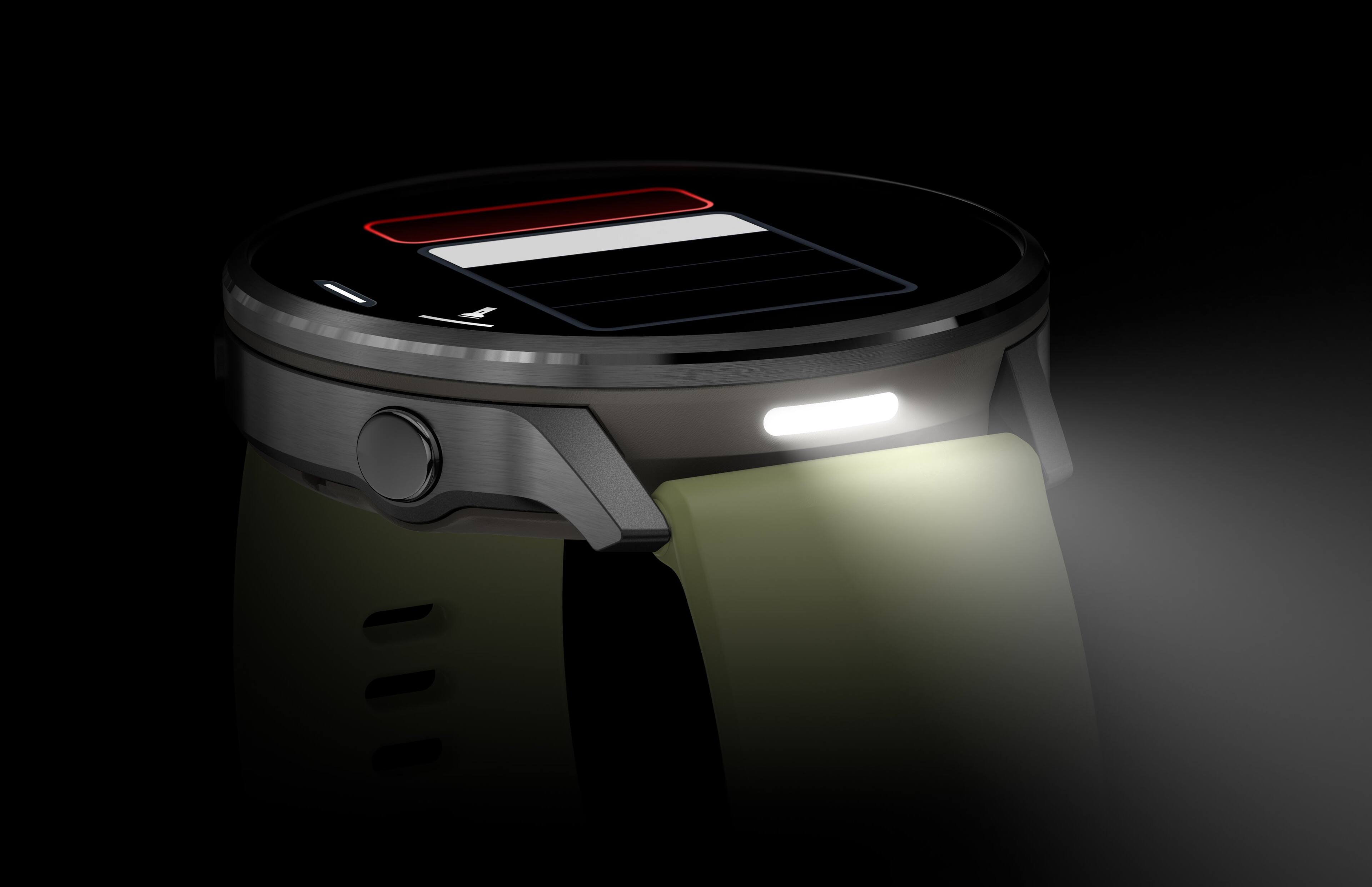 Alt View 8. Garmin - Venu 4 GPS Smartwatch 45 mm Fiber-reinforced polymer - Silver.