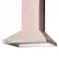Front. Viking - 36" Viking 3-Series Chimney Wall Hood - Blush.