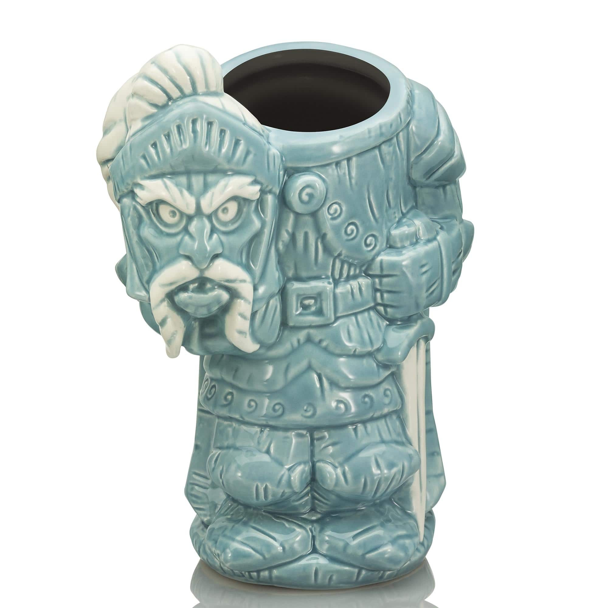 Geeki Tikis Disney The Haunted Mansion Beheaded Knight 28-Ounce Ceramic Mug - Blue