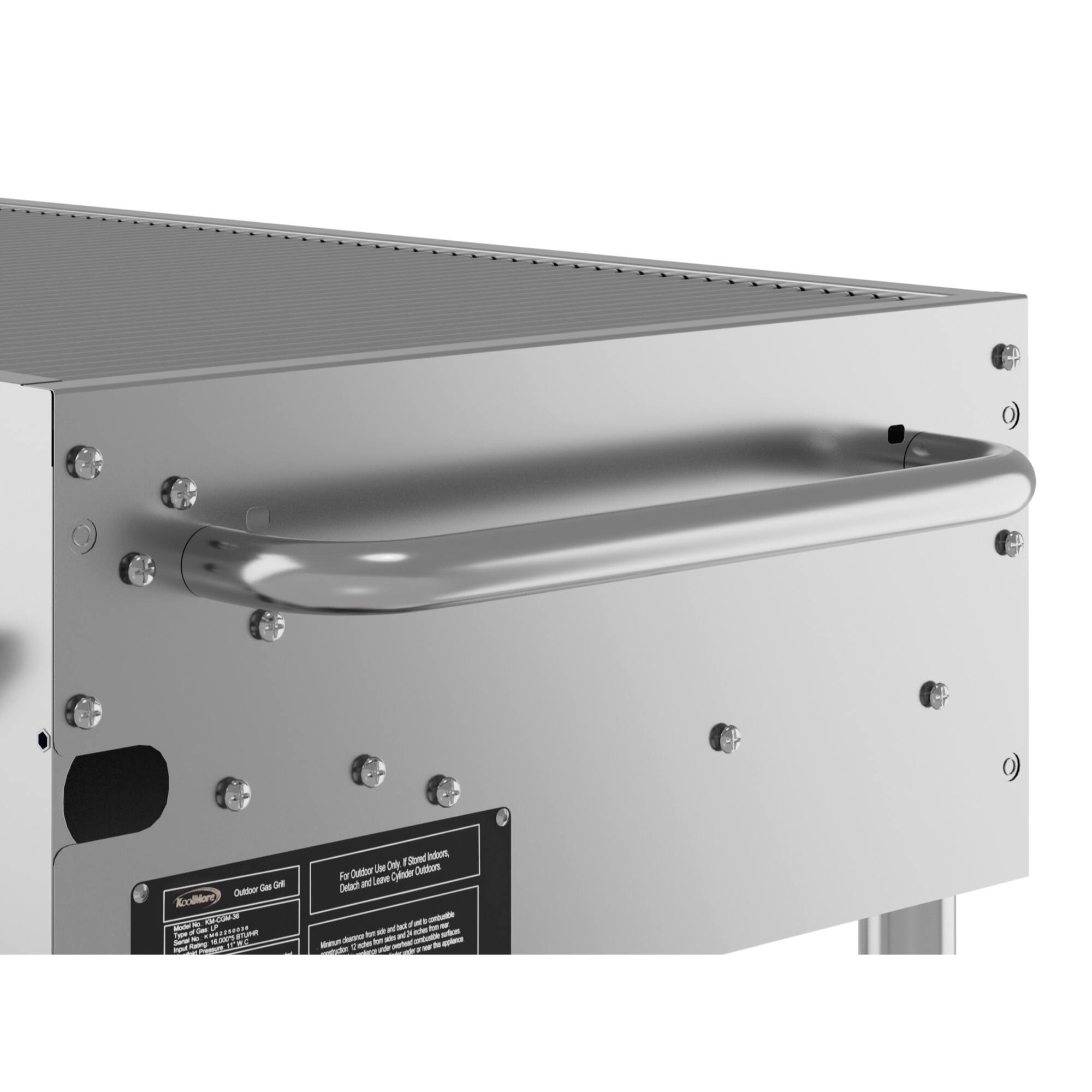 For Outdoor Use Only / Stern Burners, Detachable and Lightweight Outdoor Grill