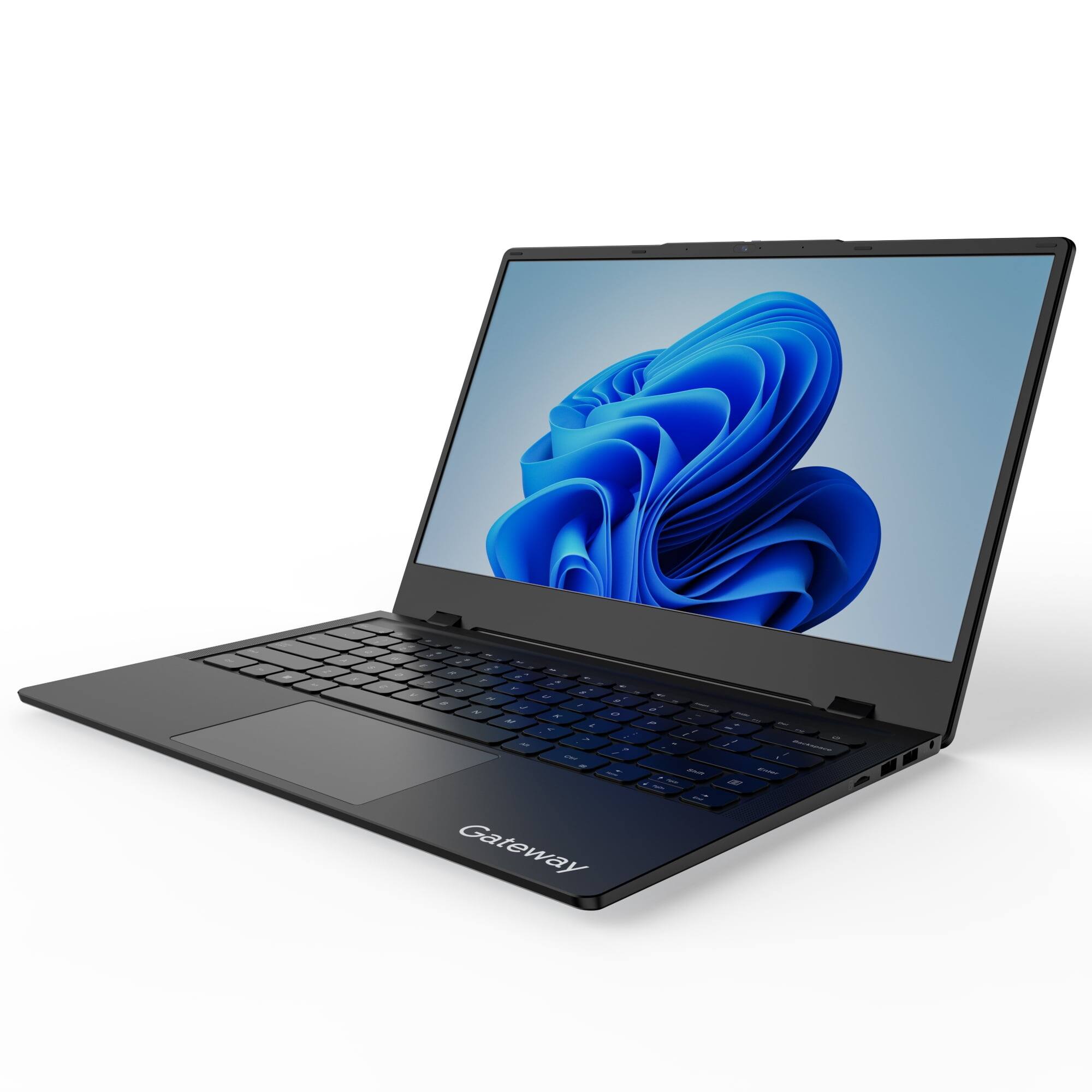 Back. Gateway - Gateway Ultra Slim 15.6" FHD Laptop Intel Core i3-1115G4 4GB 128GB Win11H - Gray.