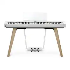 Front. Casio - Casio Privia PX-S7000 88-Key Digital Piano (White).