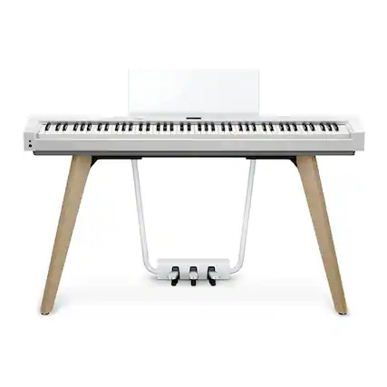 Front. Casio - Casio Privia PX-S7000 88-Key Digital Piano (White).