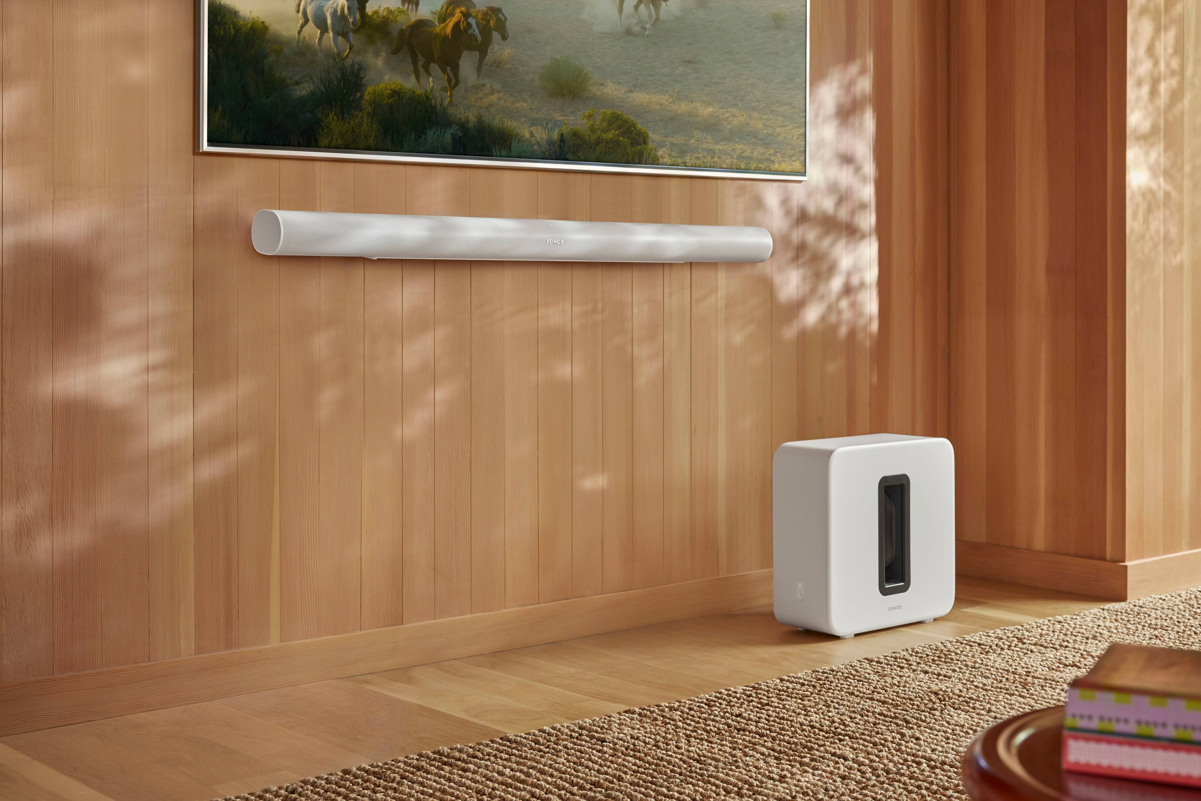 Alt View 15. Sonos - Arc Ultra 9.1.4 Channel Smart Soundbar with Dolby Atmos - Black.