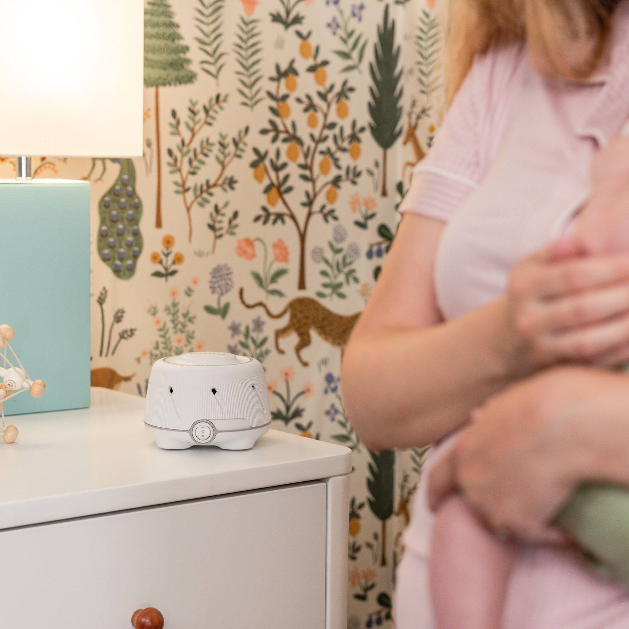 Alt View 3. Yogasleep - Dohm Sound Machine - Wht/Gry - White/Gray.