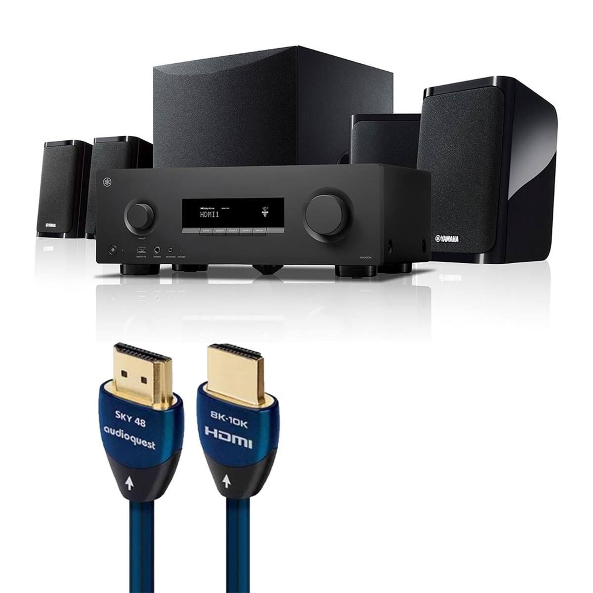 - HDMI1

YAMAHA
0
AZUCA
MARRY
SKY 48 audioquest
8K-10K HDMI