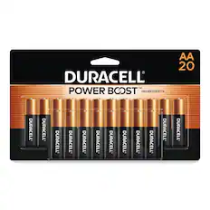 DURACELL
POWER BOOST™
INGREDIENTS
AA 20