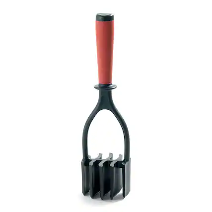 Front. Norpro - Grip-EZ Chop Stir Mash Food Chopper and Masher - Red.