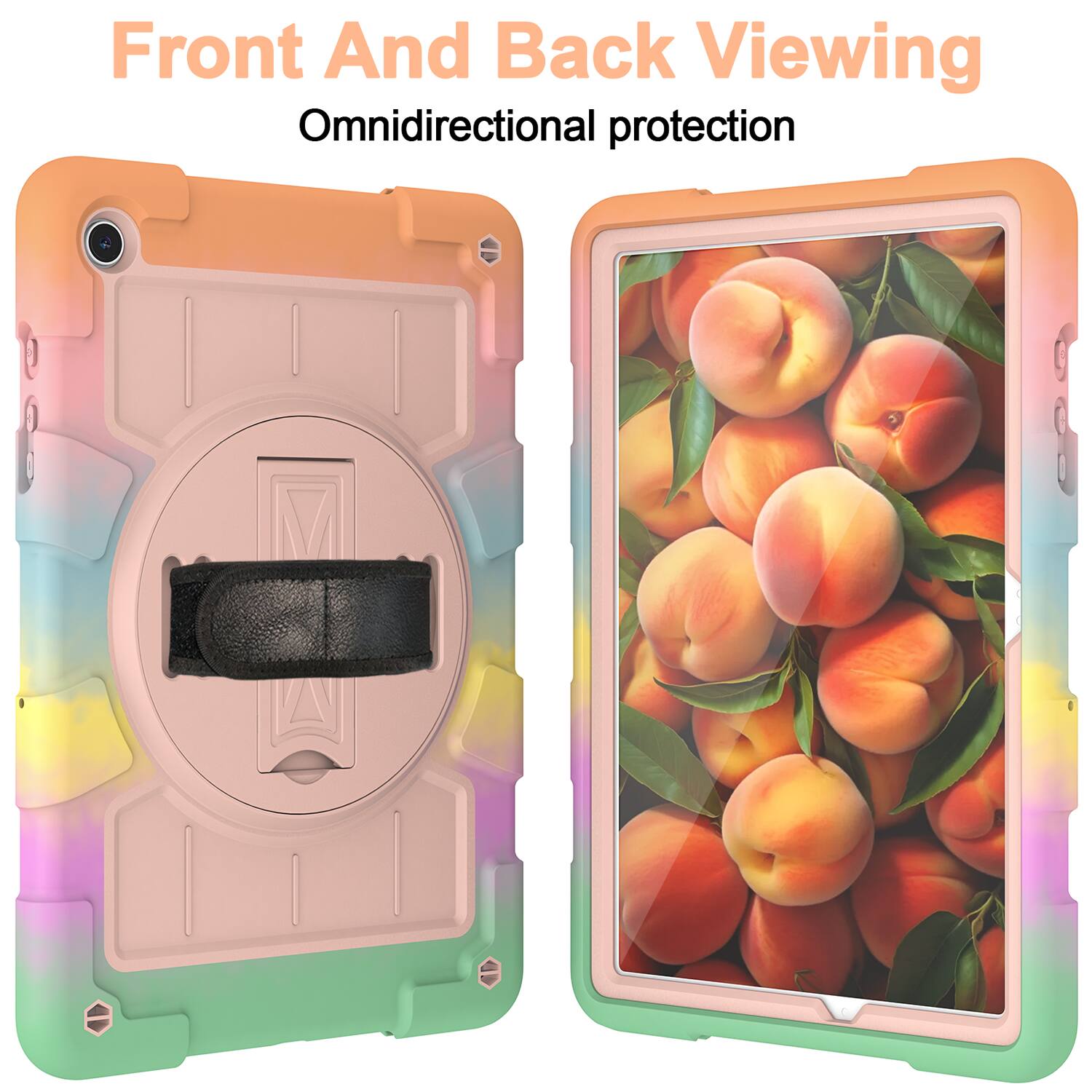 Front And Back Viewing  
Omnidirectional protection