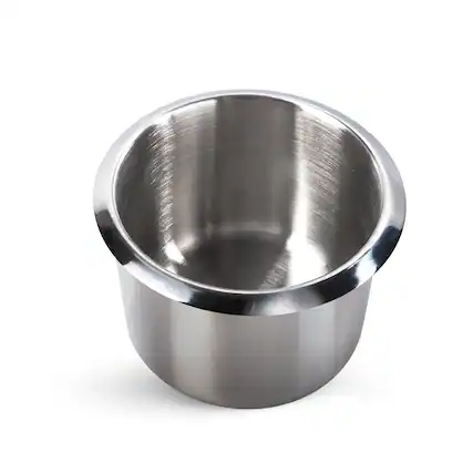 Front. GSE Games & Sports Expert - Drop-in Anti-Spill Storage Drink Cup Holder for Casino Poker Table (Small - Single).