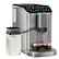 Front. SIMZLIFE - 15-Setting Fully Automatic Espresso Machine with Manual Milk Frothing, Self-Cleaning & Removable Water Reservoir - silver.