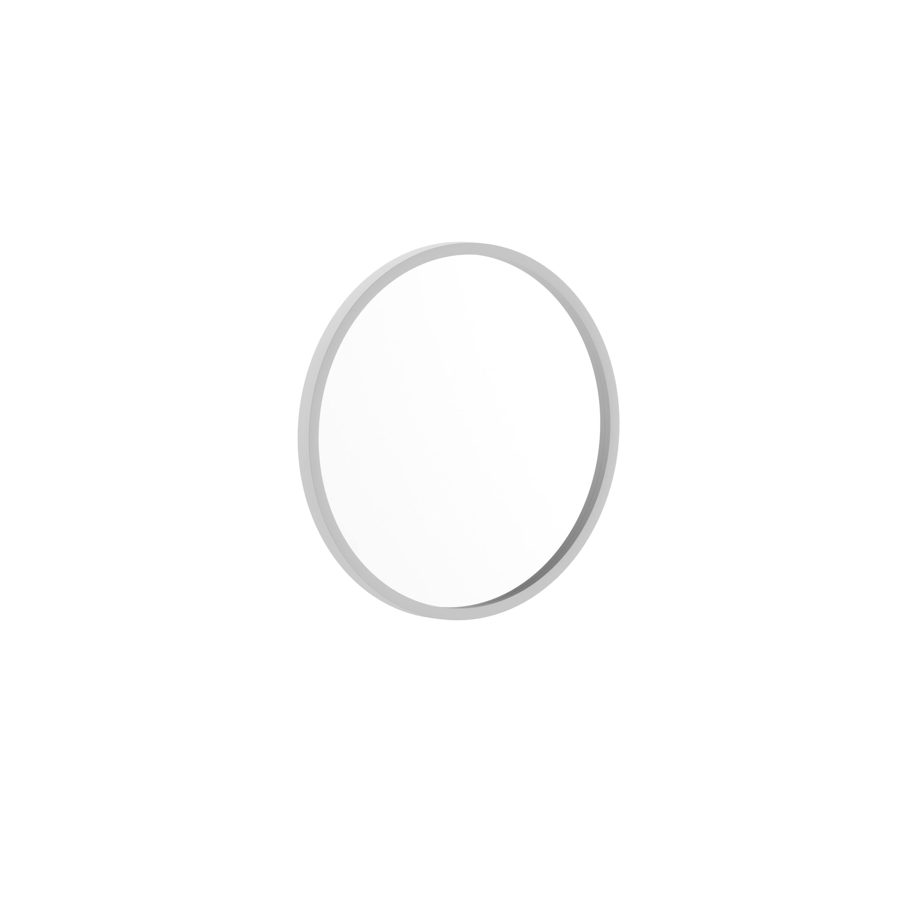 Alt View 1. Emma + Oliver - Mersin Wall Mounted Mirror with Iron Frame, Silver Backing and Shatterproof Glass for Entryways, Bathrooms and More - Silver.