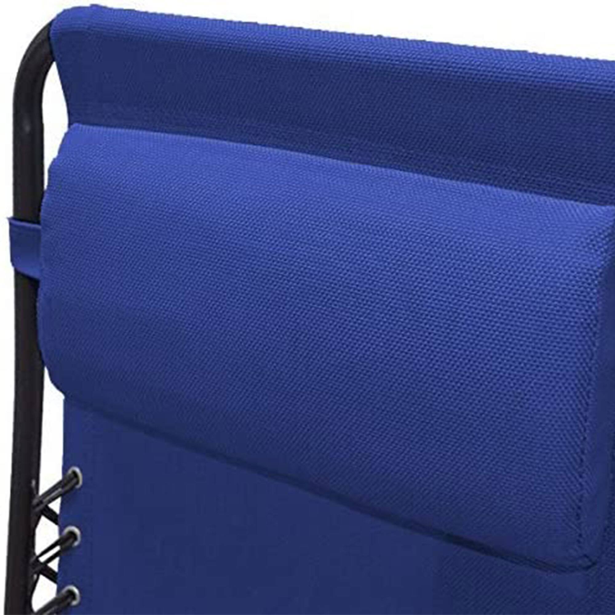 Alt View 3. Caravan Sports - Caravan Sports Zero Gravity Outdoor Folding Camping Patio Lounge Chair, Blue - Blue.