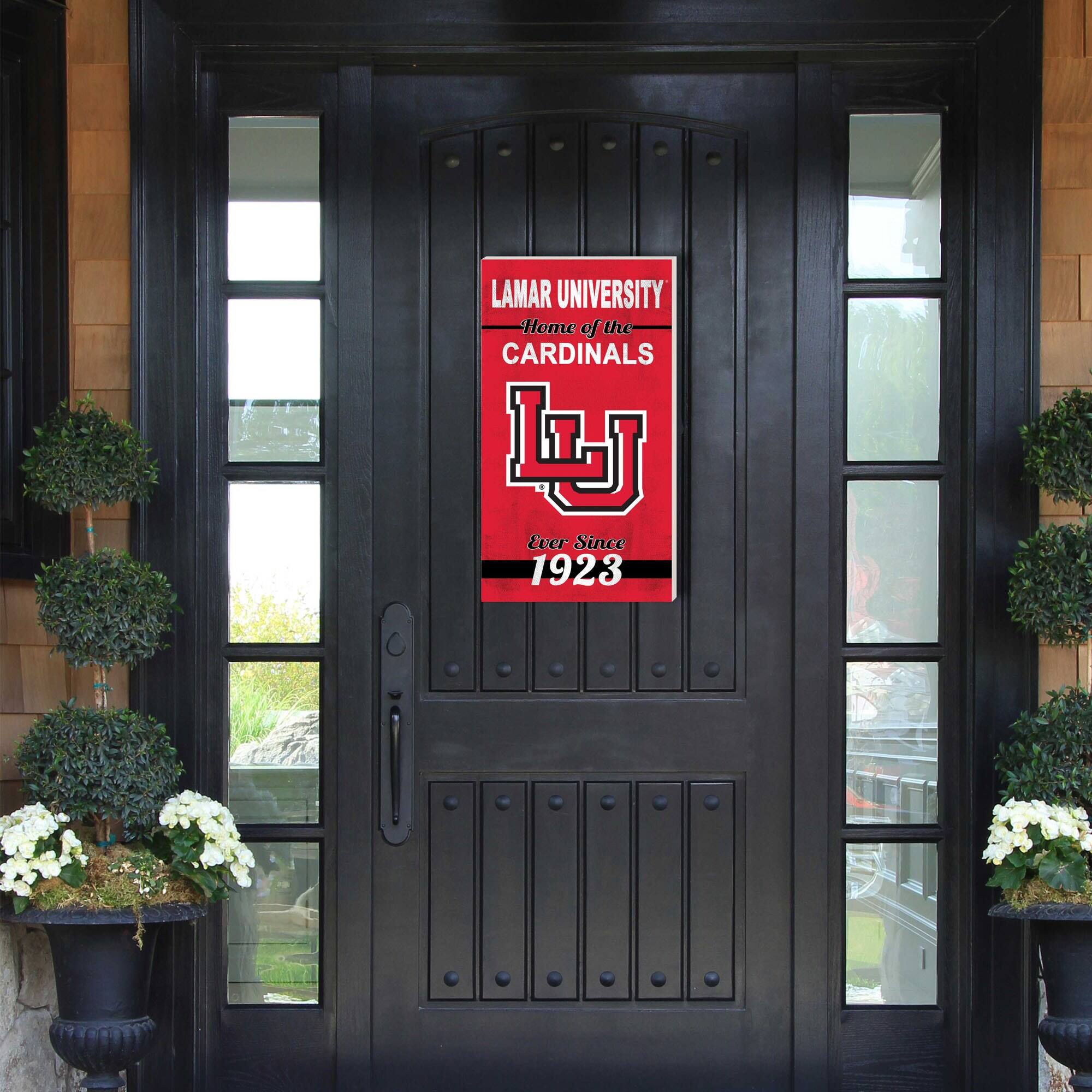 LAMAR UNIVERSITY  
Home of the CARDINALS  
L  
Ever Since 1923