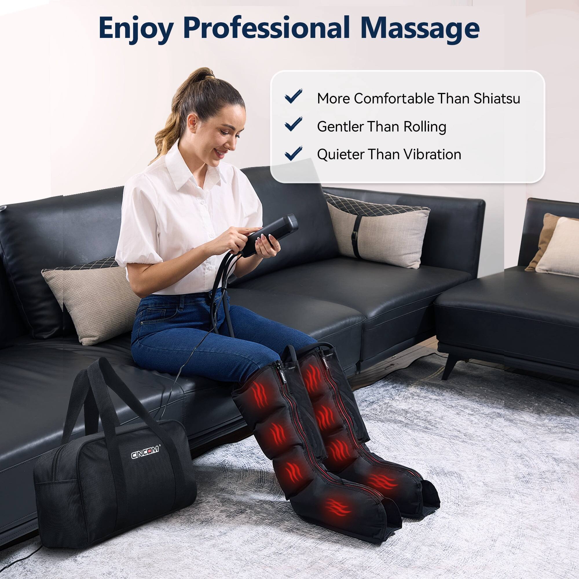 Enjoy Professional Massage

More Comfortable Than Shiatsu  
Gentler Than Rolling  
Quieter Than Vibration

CINCOM