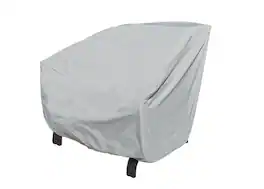 Mondawe - 43"W x 42"D x 43"H Outdoor Furniture Protective Cover Fits X-Large Club/Lounge Chair - Gray
