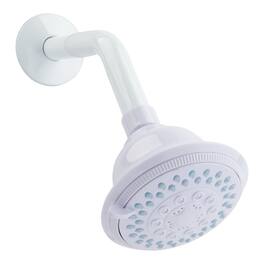 OAKBROOK - PVC 5 settings Wallmount Showerhead 1.8 gpm - White