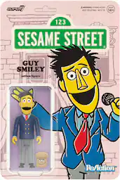 Super7 - Sesame Street - ReAction Figures Wv2 - Guy Smiley (with Bread) - COLLECTIBLES