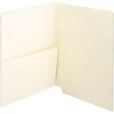 Front. Medical Arts Press - Medical Arts Press® 11 Pt. Manila End-Tab Pocket Folders, No Fasteners, 50/Bx - Manila.
