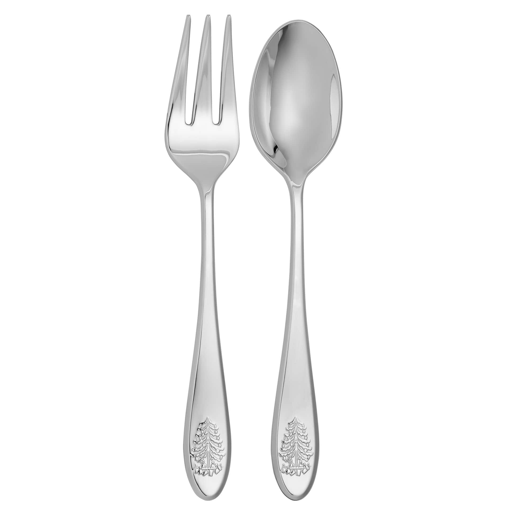 Spode - Christmas Tree Collection Salad Server Set - Multicolor - Multicolored