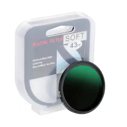 FILTER SOFT DIGITAL 43mm
- Reduce brilliant light
- Less flaring
- More brilliant, less flare