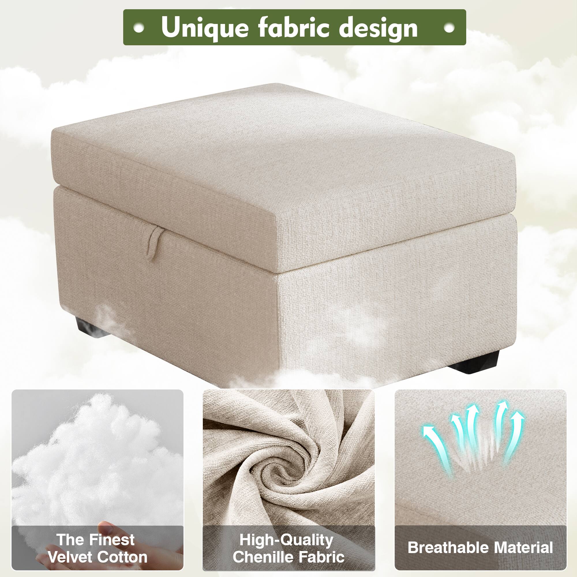 Unique fabric design
The Finest Velvet Cotton
High-Quality Chenille Fabric
Breathable Material