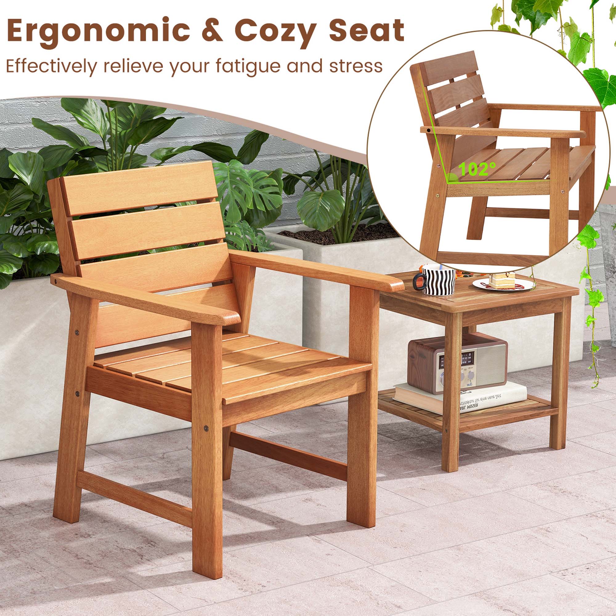 Ergonomic & Cozy Seat: Effectively Relieve Your Fatigue and Stress.