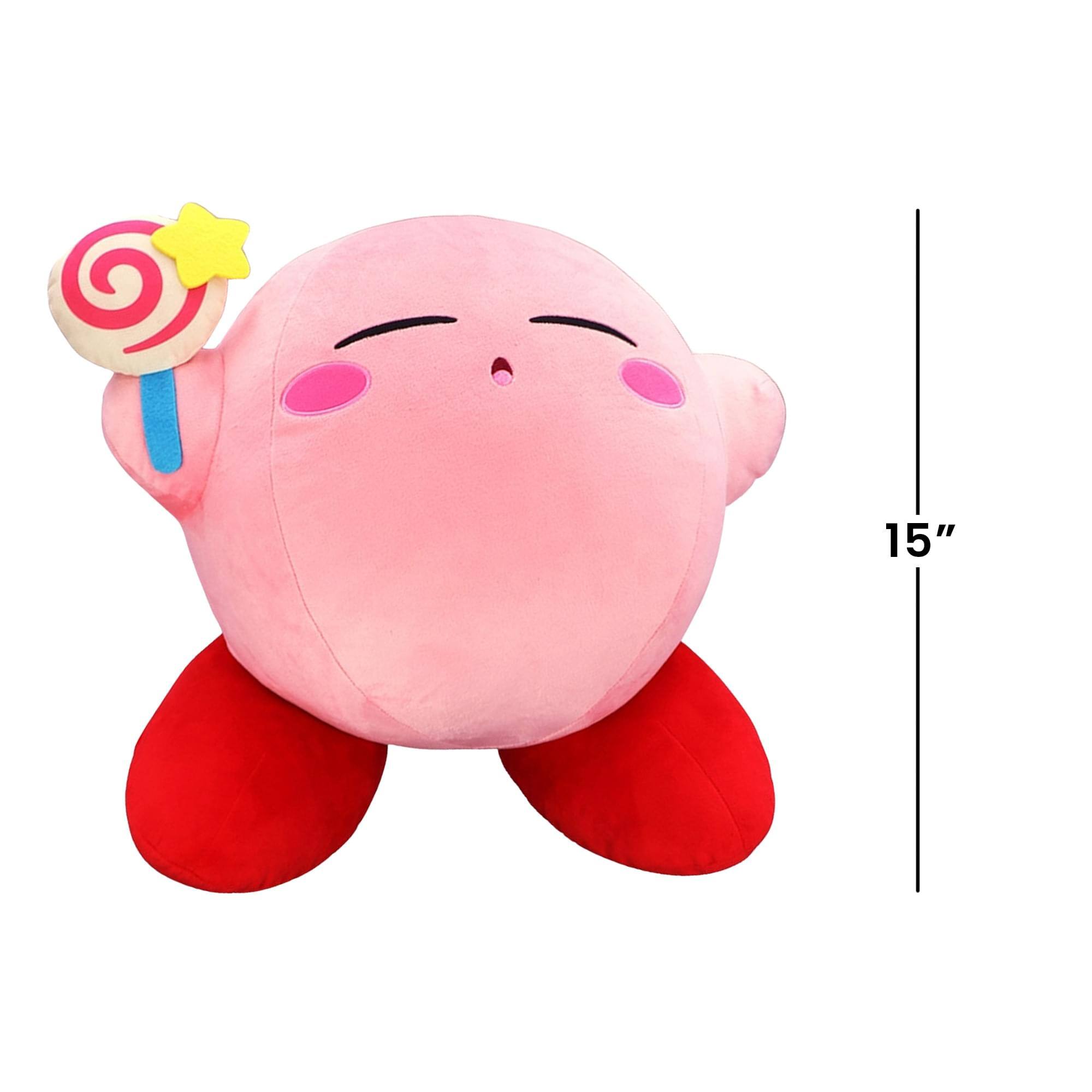 Alt View 2. Little Buddy - Nintendo - Kirby Full & Sleepy 15" Plush   - Collectibles - Multicolor.