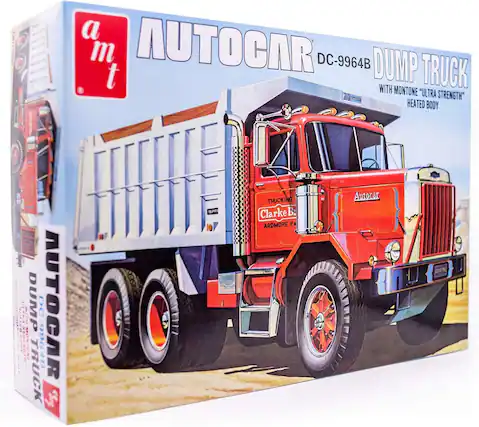 a m t AUTOCAR DC-9964B DUMP TRUCK WITH MONTONE "ULTRA STRENGTH" HEATED BODY
TRUCKING Clarke B: ARDMORE, PA
Autocar