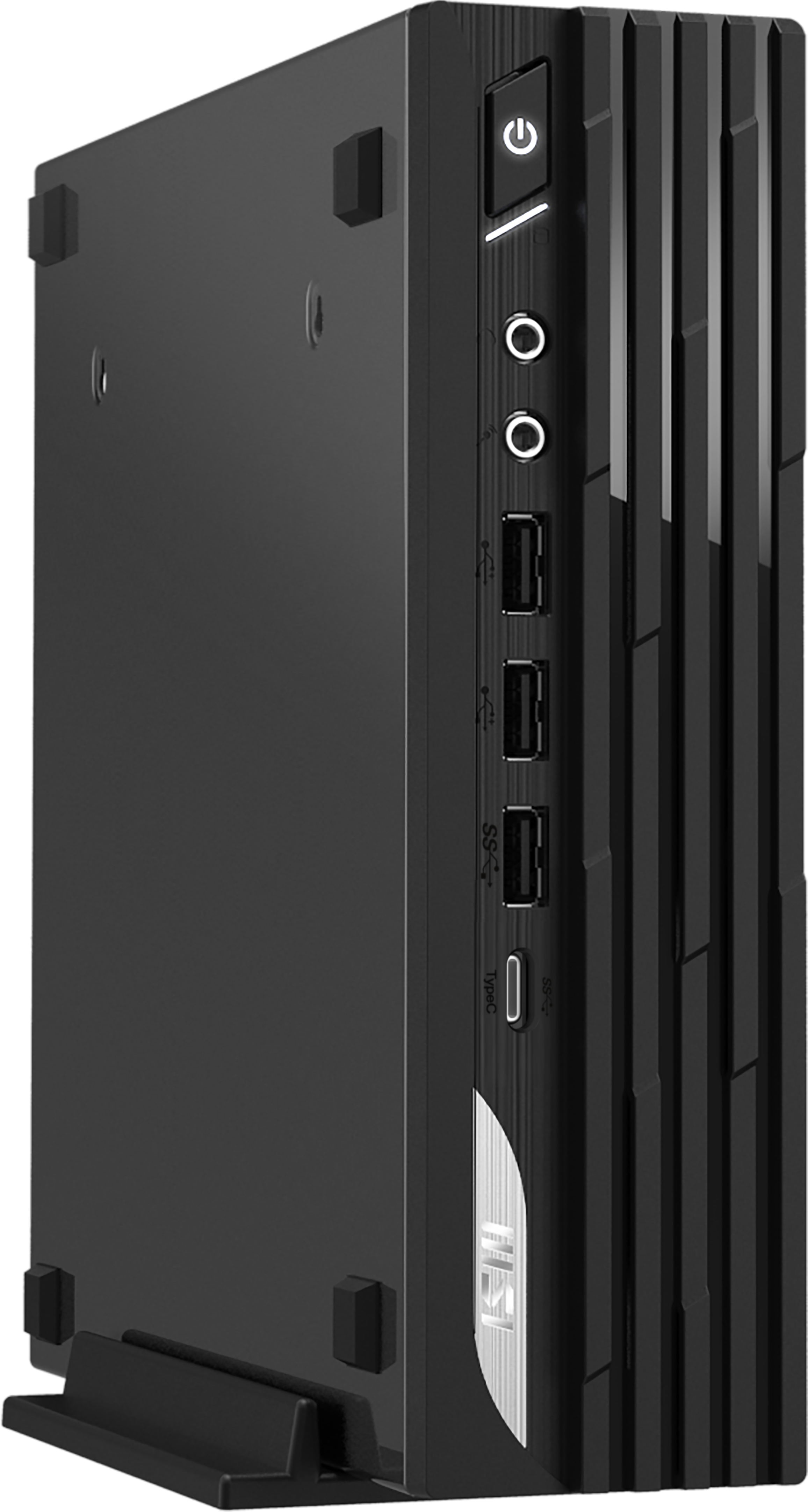 Left. MSI - MSI Mini PC PRO DP21 14M-1001US Intel Core i5-14400 16GB DDR5 Intel UHD Graphics 770 Windows 11 Home - Black.