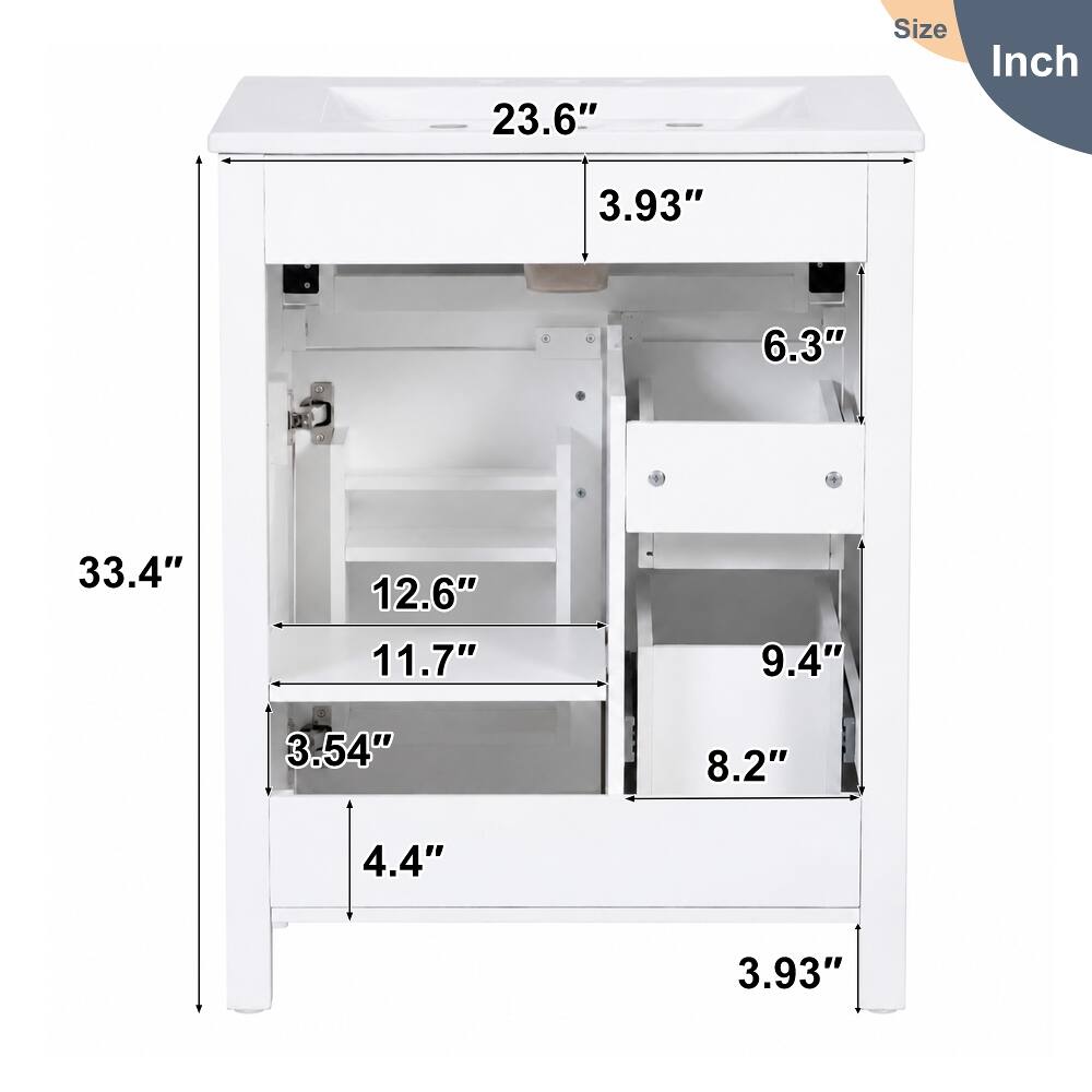 23.6"  
Size  
Inch  
3.93"  
6.3"  
33.4"  
12.6" 11.7"  
9.4"  
3.54"  
8.2"  
4.4"  
3.93"