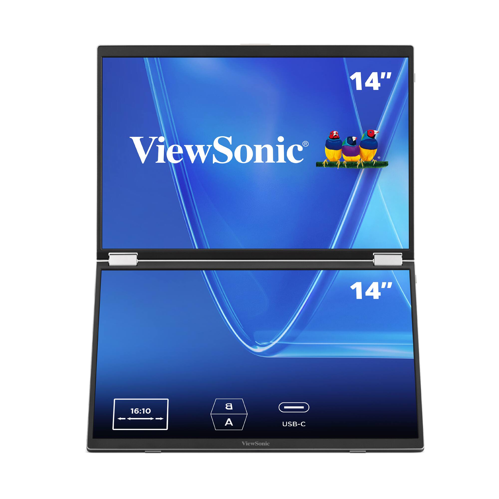 14"  
ViewSonic  
14"  
16:10  
USB-C  
ViewSonic