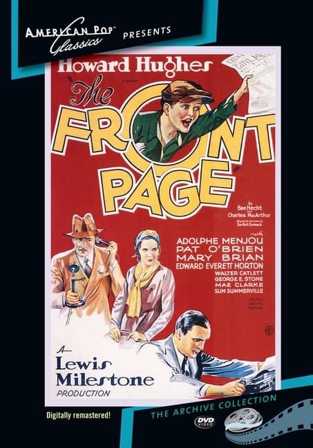 The Front Page (MOD) (DVD Movie) price history on PriceWatchPro