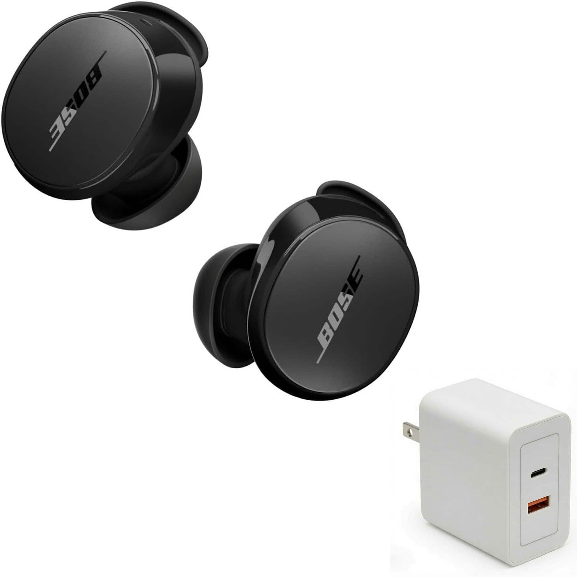 Bundle - Bose - QuietComfort Earbuds with Fast Charger - Noise Cancellation - Black price history on PriceWatchPro