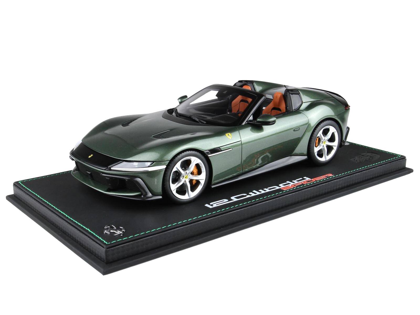 Alt View 7. BBR - Ferrari 12Cilindri Spider Tuscany Green Metallic Limited Edition to 112 pieces Worldwide 1/18 Model Car by BBR.