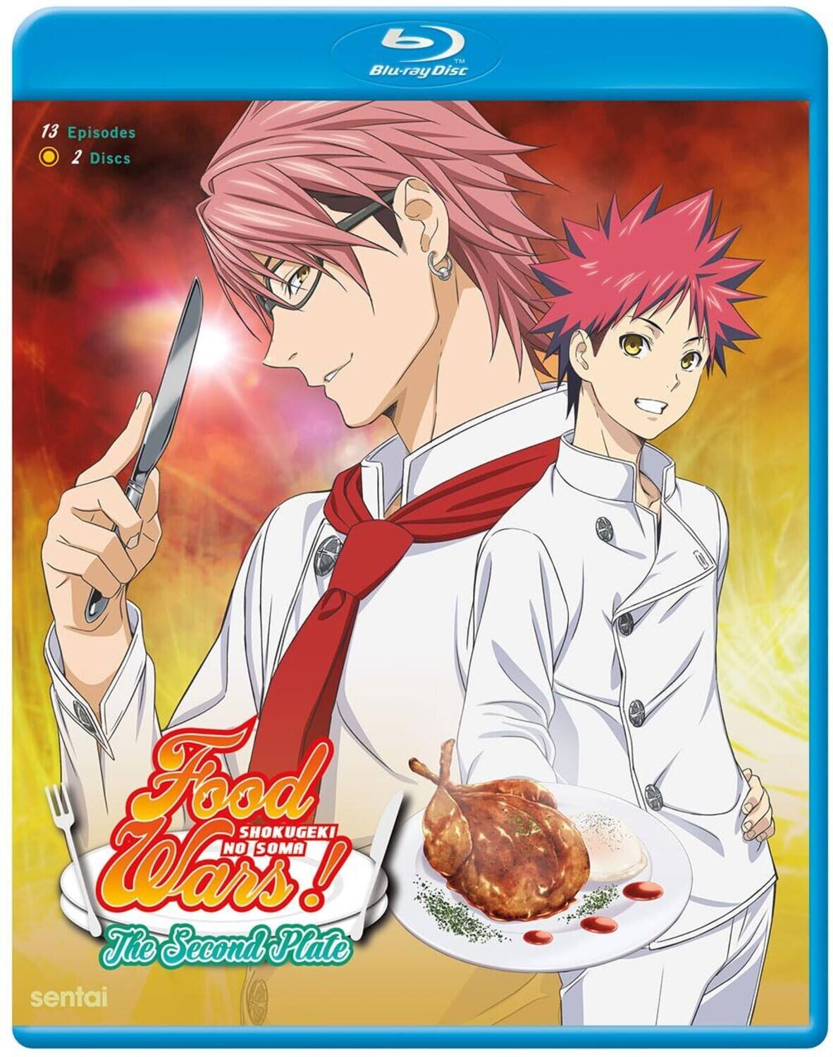 Food Wars! The Second Plate (Season 2)  - BLU-RAY