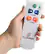 Left. Flipper Remote - Universal Easy to Use Large Button Remote for Seniors and Partially Sighted Users - White.