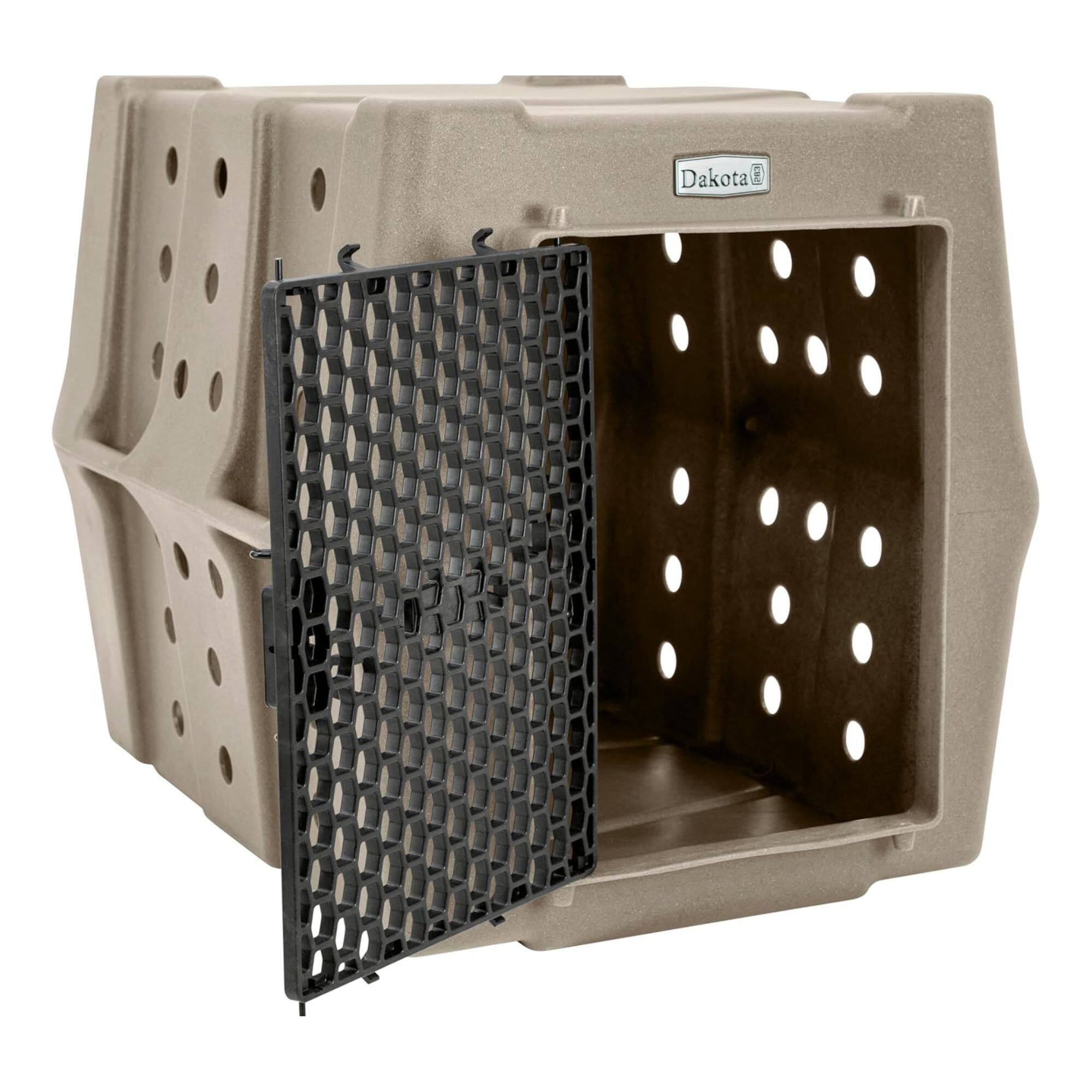 Alt View 7. Dakota 283 - Dakota 283 Canine Rough and Tough Economy Pet Kennel, Intermediate, Sandstone.