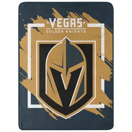Northwest - Vegas Golden Knights 46" x 60" Dimensional Micro Raschel Plush Throw Blanket - Gray