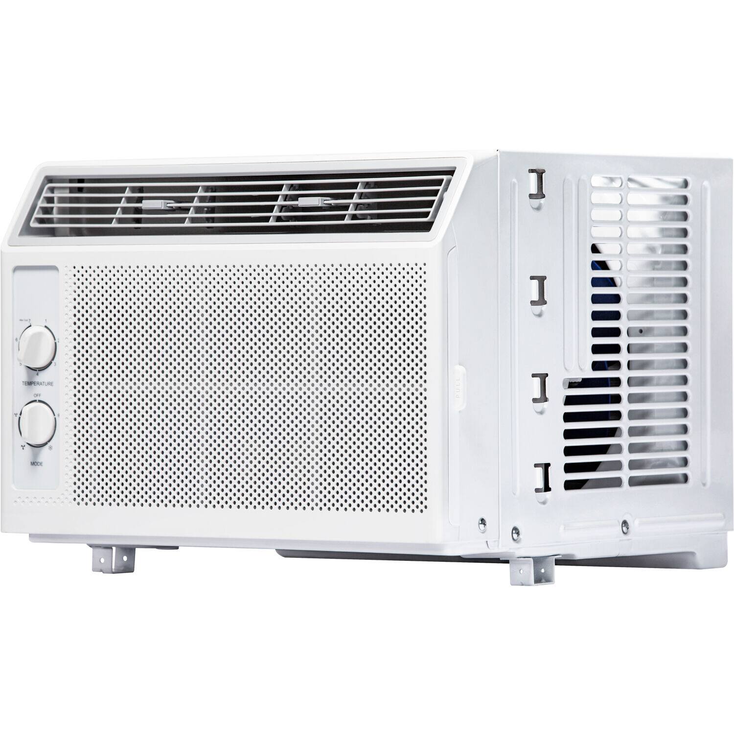 Alt View 7. TCL - 150 Sq. Ft. 5,000 BTU Window Air Conditioner with Mechanical Controls - White.